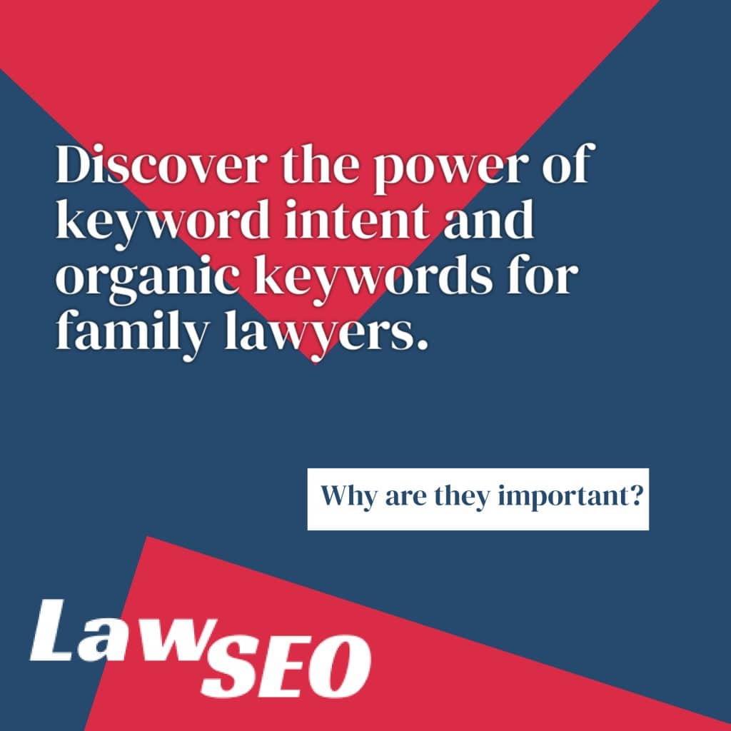keyword intent for lawyers