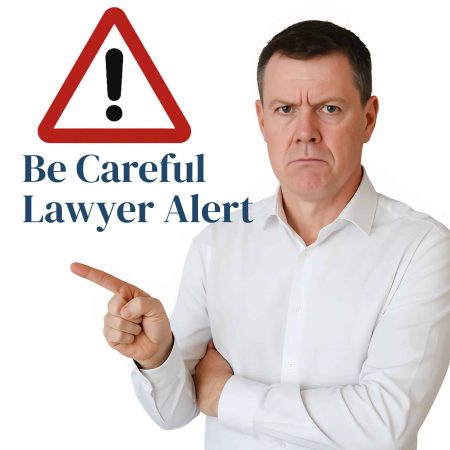 lawyer alert be careful